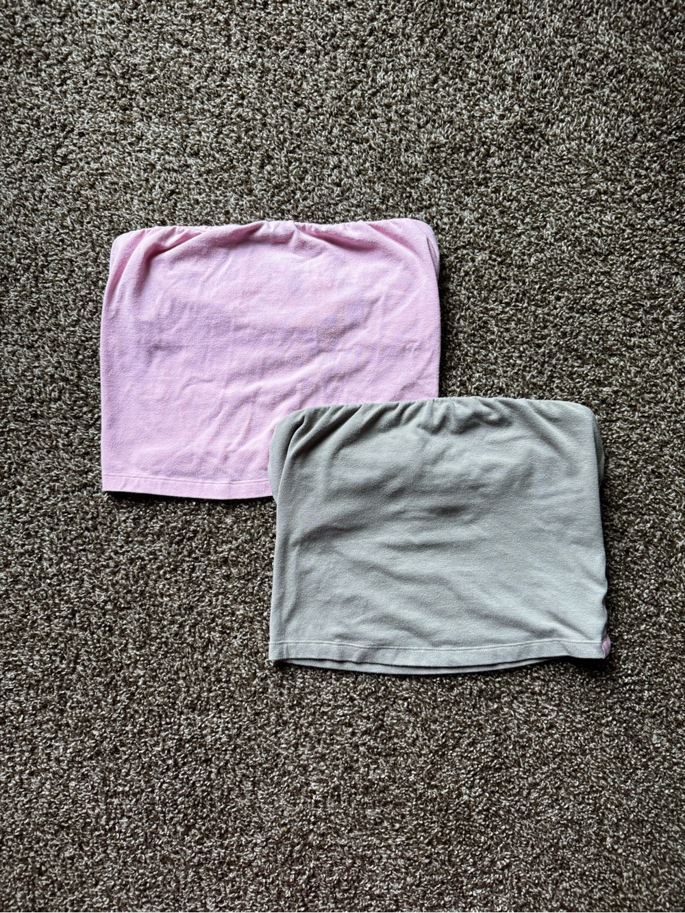 Victoria’s Secret Angel Essentials Bundle of 2 Cotton Tube Tops XS